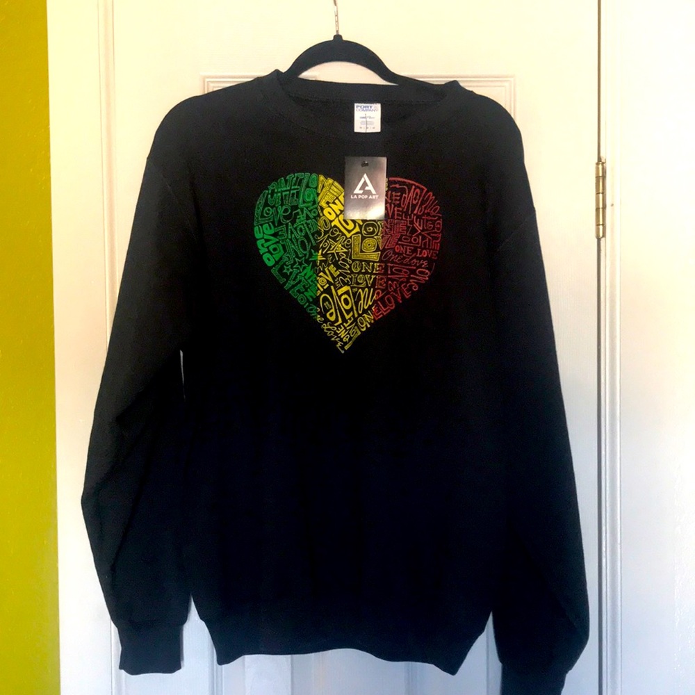 LA pop art sweater